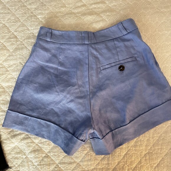 The Avery Pleated Trouser Shorts by Maeve: Short Edition - Picture 3 of 4